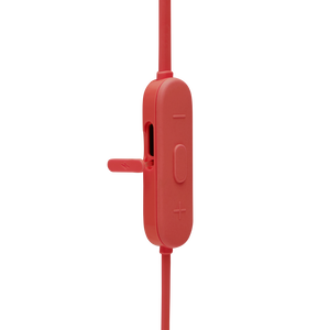 JBL Tune 125BT - Coral Orange - Wireless in-ear headphones - Detailshot 4